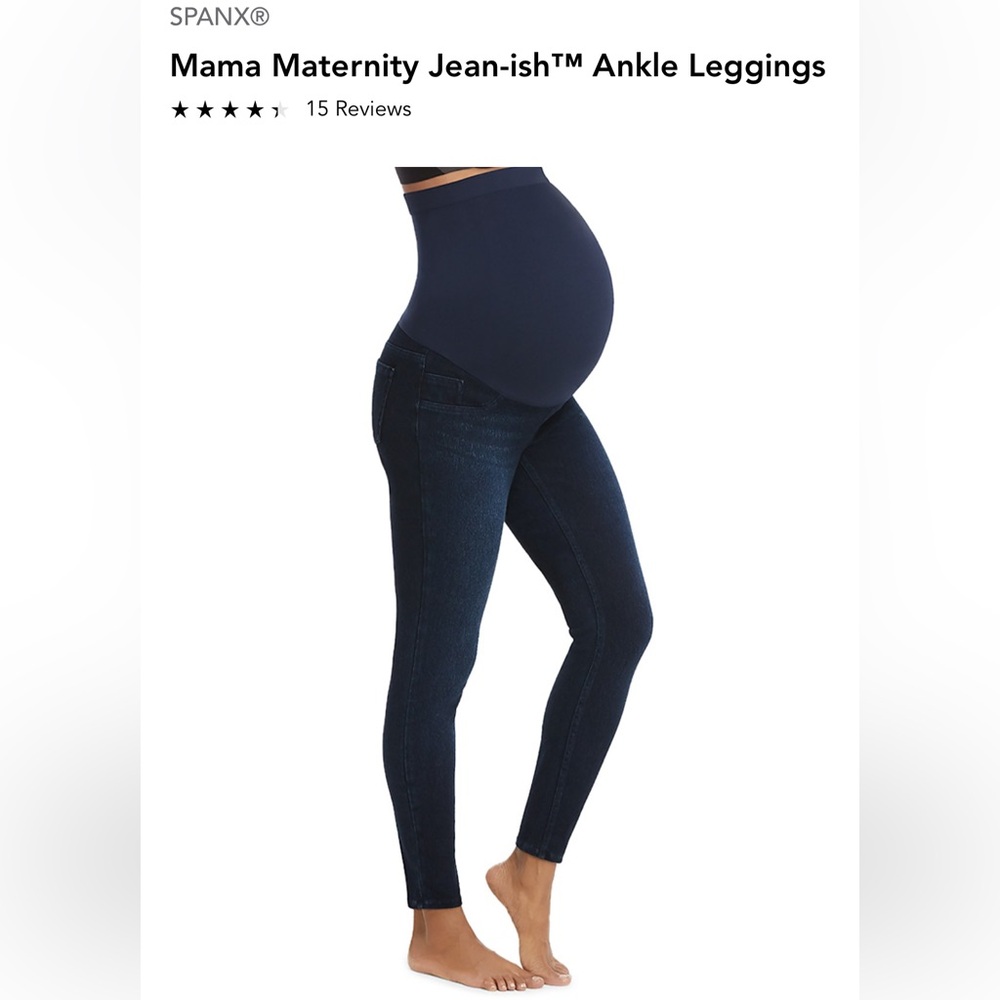 SPANX Mama Ankle Jean-ish leggings🤰🏼size medium